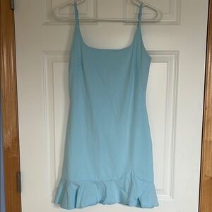 Princess Polly Light Blue Mini Dress VGUC 🍀